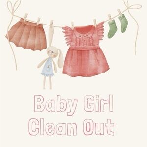 Little Girl Closet Clean out 3T-5T